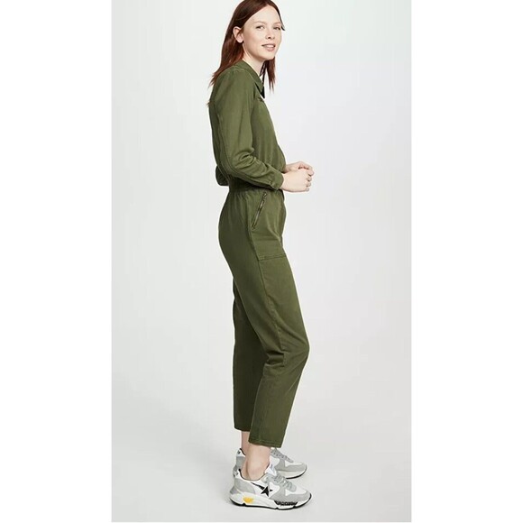 Blank NYC Mary Jane Utility Jumpsuit Coveralls Med Olive Green Revolve Shopbop - Picture 2 of 16